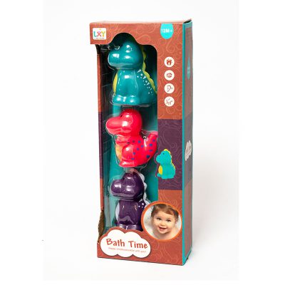 Динозаври гумени 3 бр. в кутия