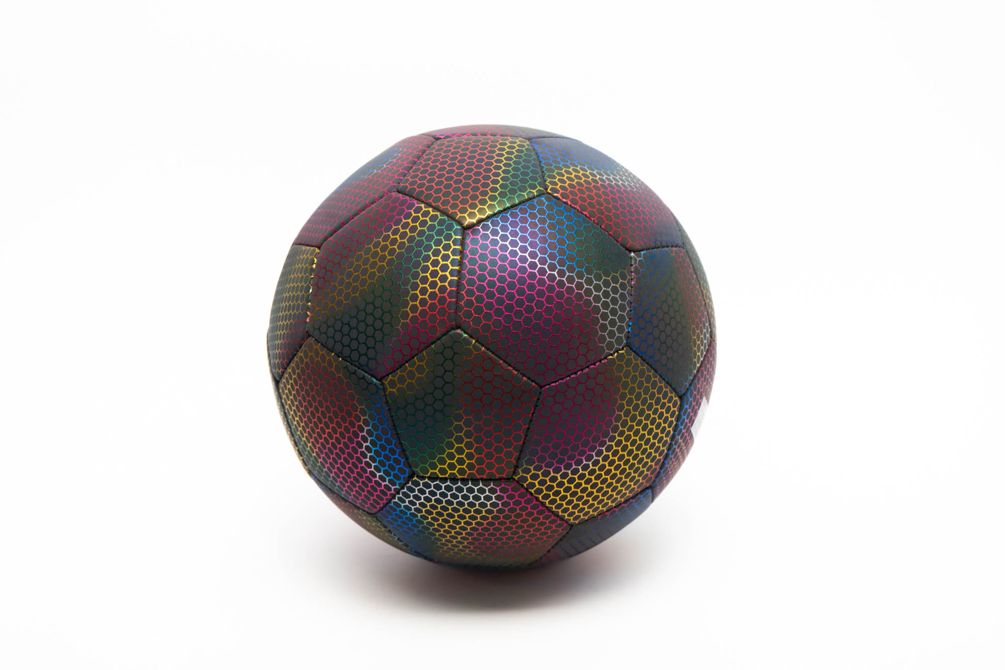 Футболна топка светлоотразителна 380 гр