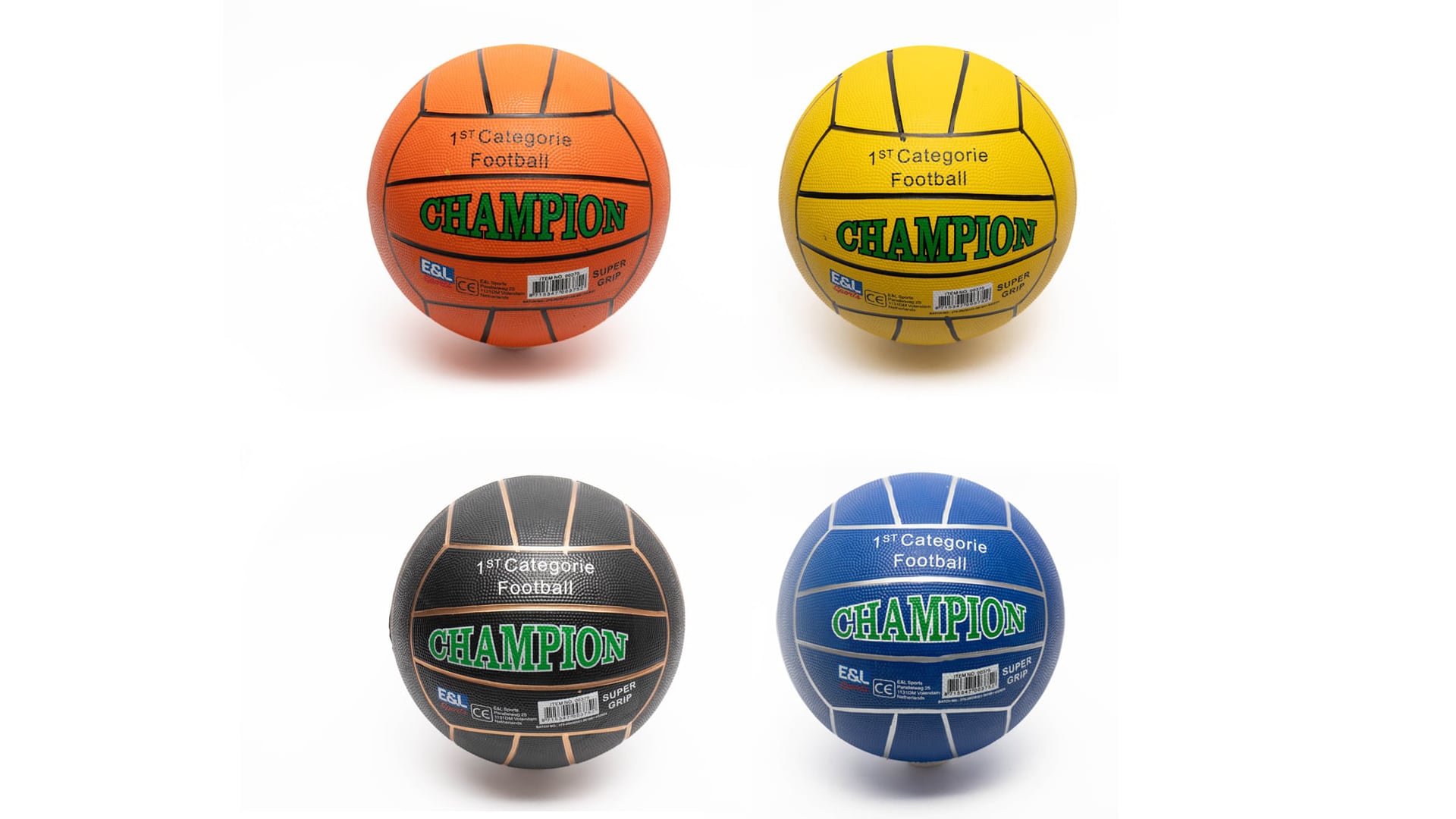 Футболна топка Champion гумена 380-400 гр