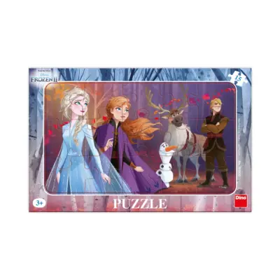 ПЪЗЕЛ FROZEN 15 ЧАСТИ В РАМКА НА КАРТОН
