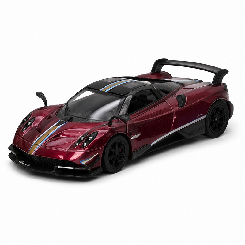 Метална количка 5“ 2016 Pagani Huayra BC – КУТИЯ с цвят Син|Червен|Бял|Жълт и код на продукта: 52057