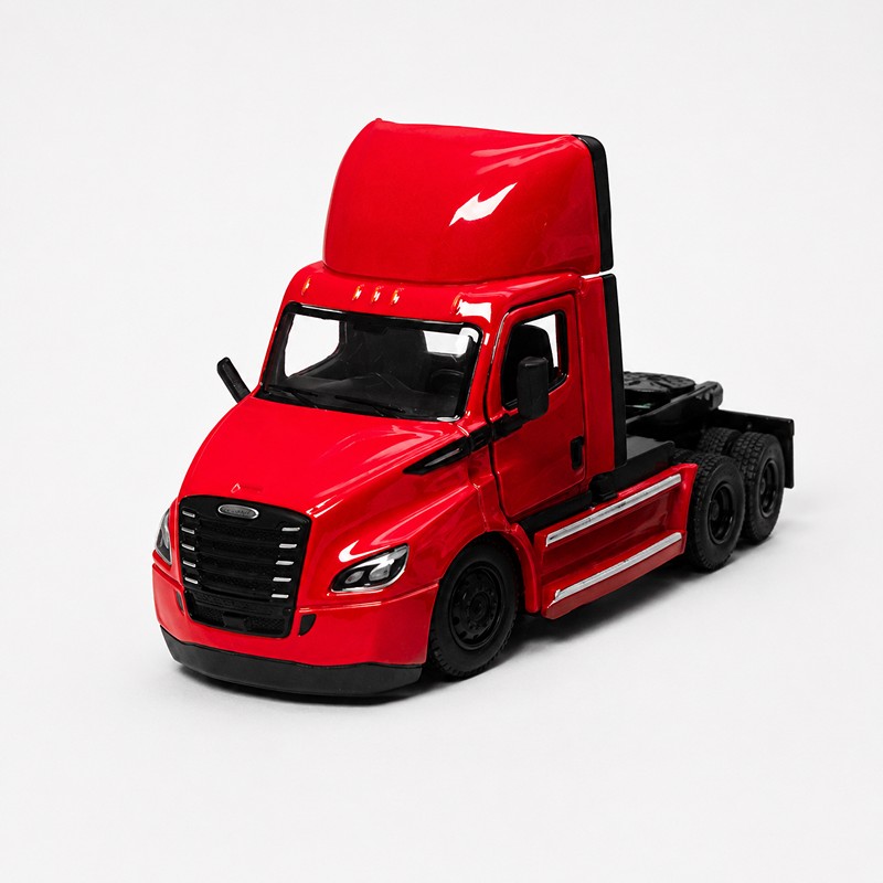 Метален камион 5" Freightliner eCascadia с цвят Син|Черен|Червен|Бял и код на продукта: 52144