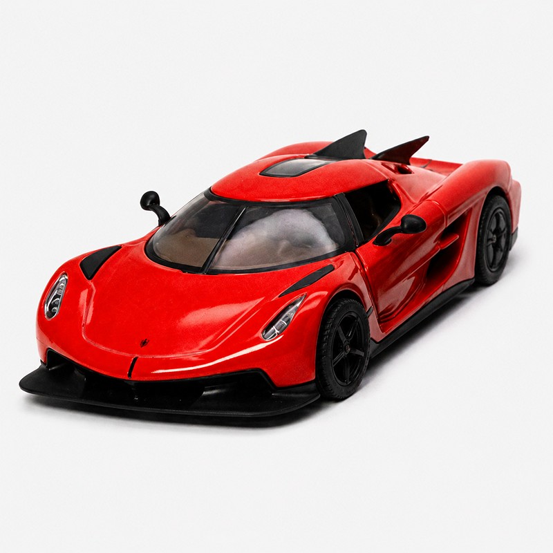Метална количка 5" Koenigsegg Jesko Absolut с цвят Син|Зелен|Червен|Бял и код на продукта: 52147
